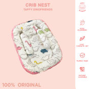 Kozy Blankie Baby Bed Crib Nest - TAFFY DINOFRIENDS