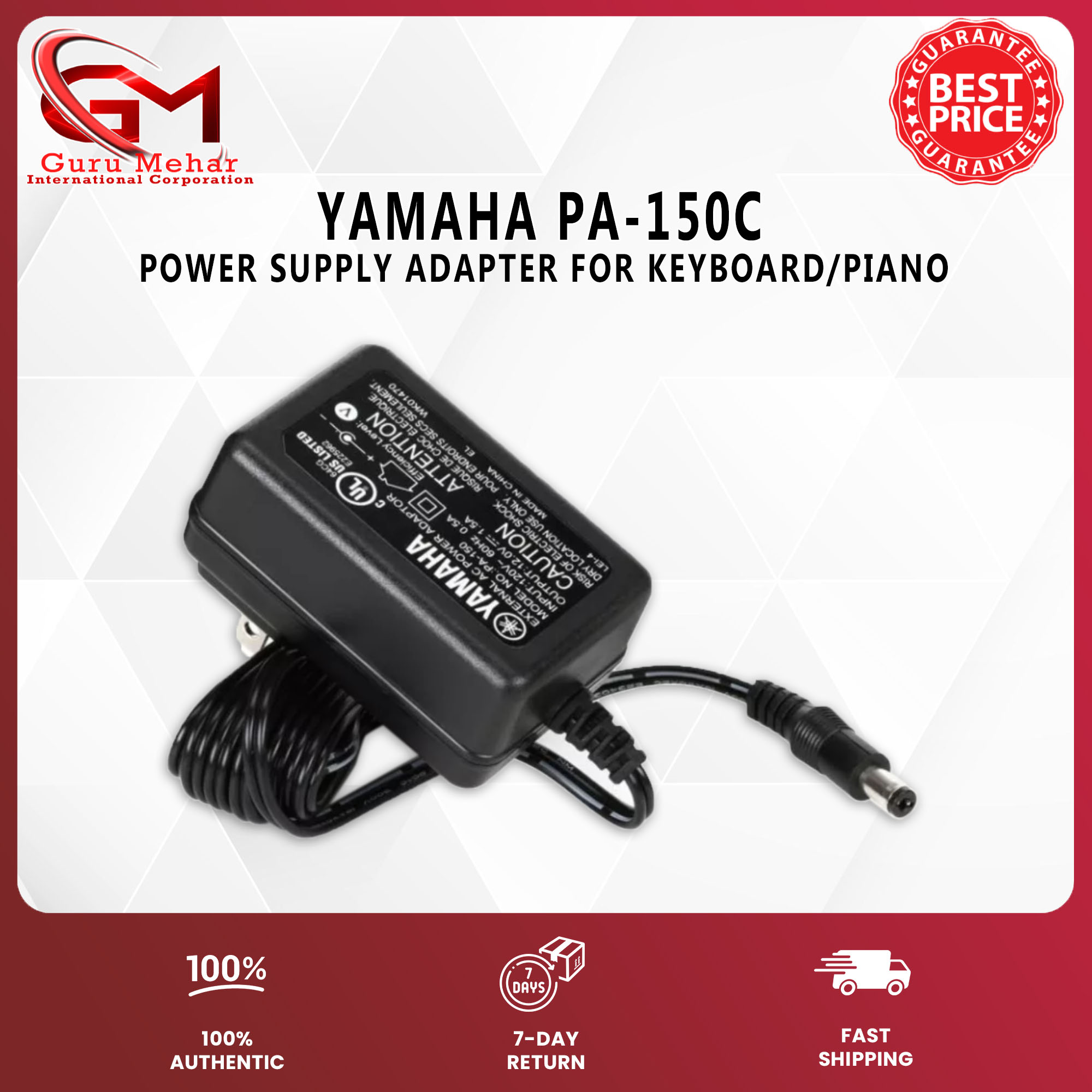 YAHAMA - Authentic Power Supply - Fit for