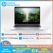 HP Elitebook 830G5 & 840G5 Laptop / 13.3" & 14" Fhd / Intel Core i5 i7 / 16GB Ram / 1TB Ssd / Win11 Pro & Includes Office Suite / BrandNew Original