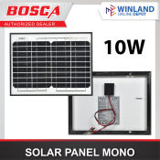 Winland Solar Panel Mono 10W 12V PV Solar Module