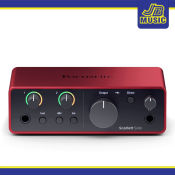 Focusrite Scarlett Solo 4th Gen USB Audio Interface