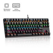 RGB Mechanical Gaming Keyboard - Black (Brand name not available)