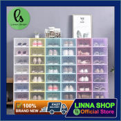 Linna Shop Transparent Shoe Box Organizer - Best Seller