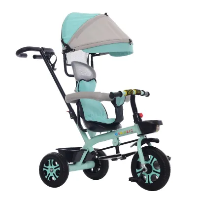 New Children's Tricycle Bicycle Trolley Baby Toddler Bicycle Men and Women Bike 1-3-5 Years Cycle (3)