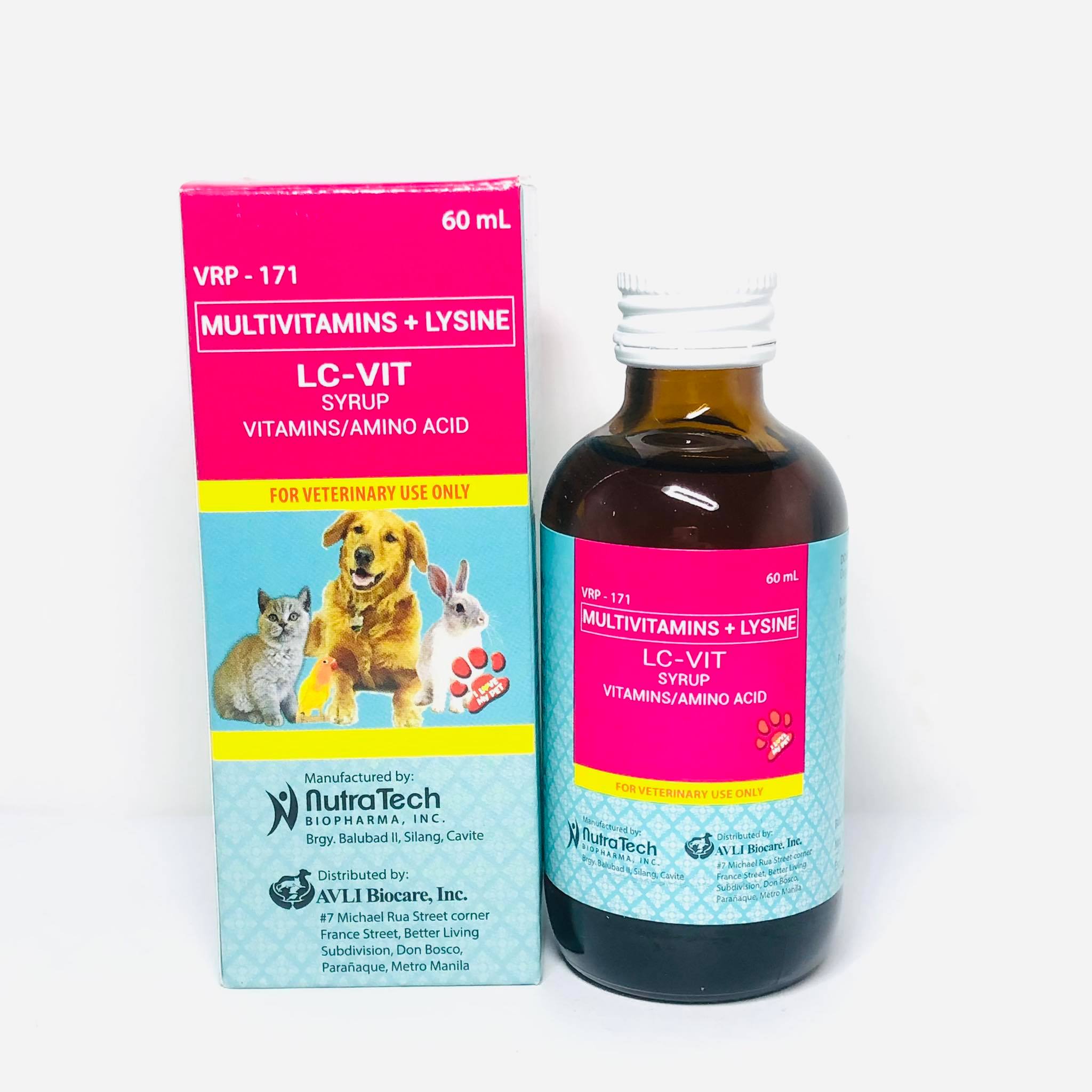 VET SUPPORT LC Vit Multivitamins Syrup 60ML FOR PETS Lazada PH