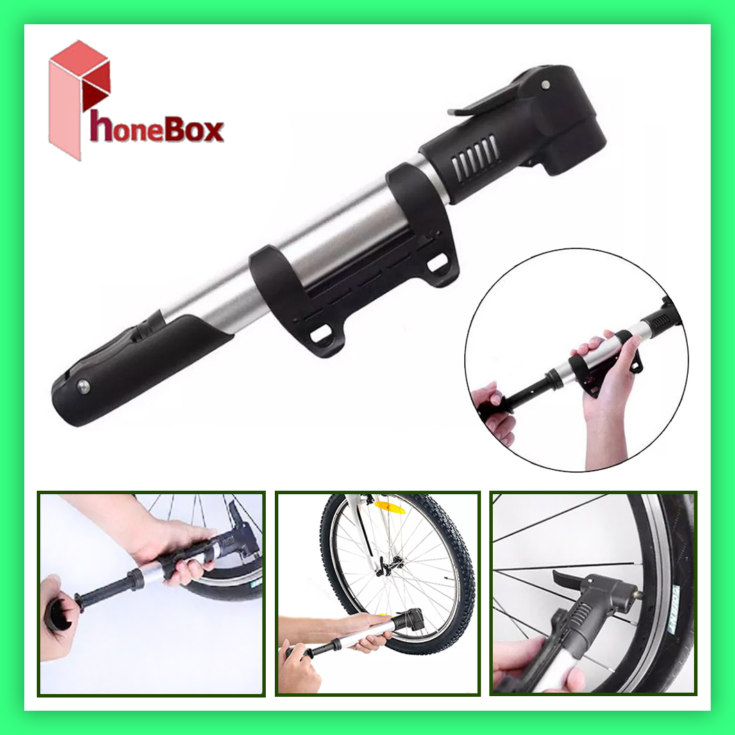 portable hand pump for bicycle