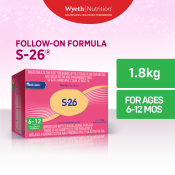 Wyeth® S-26® TWO Milk Supplement for 6-12 Months (1.8