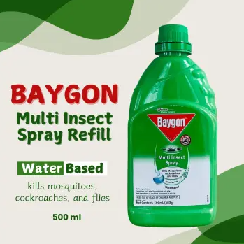 Baygon Multi-Insect Sprayer & Spray Refill pack