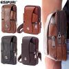 Leather Cell Phone Holster for Men - EISIPURI