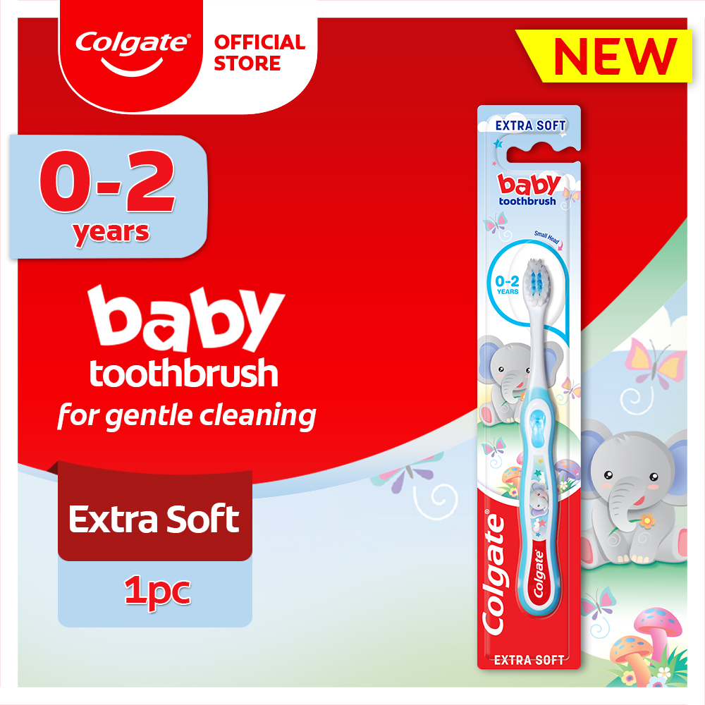 Lazada Philippines - Colgate Baby Toothbrush Extra Soft (0-2 years) (Assorted)