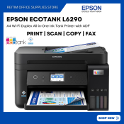 Epson EcoTank L6290 A4 Wi-Fi Duplex All-in-One Ink Tank Printer with Adf