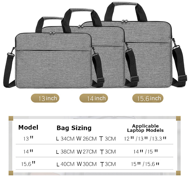 Laptop Bag Adjustable Laptop Backpack Soft Inner Lining Bag Thick