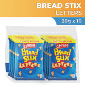 Nissin Bread Stix Letters 20g x 10