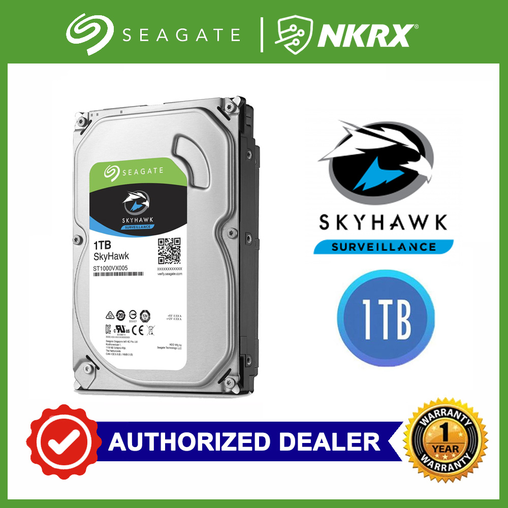 Seagate SkyHawk 1TB Surveillance Hard Drive SATA 7200 RPM