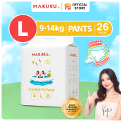 MAKUKU Comfort Fit Diaper Pants - Super Absorbent and Fast Drying