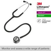 3M™ Littmann® Classic III Stethoscope, Black Tube, 27 inch