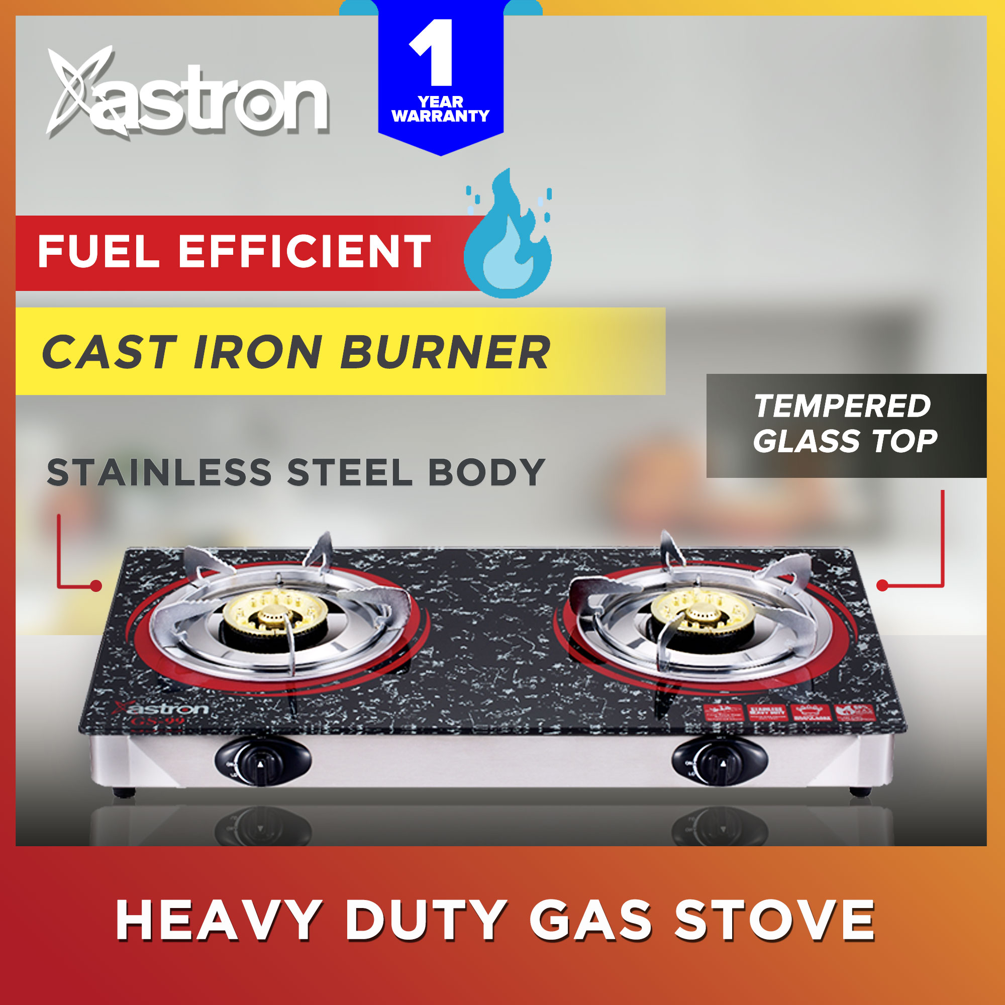 Astron Double Burner Price Astron GS-22 SINGLE Burner Heavy Duty