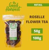 Dried Hibiscus Roselle Calyx Flower Tea Tisane - Retail