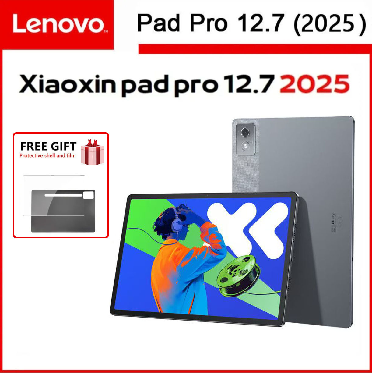 Lenovo 2025 Xiaoxin Pad Pro 12.7 2nd Gen Dimensity 8300