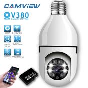 CAMVIEW V380 Wireless CCTV Bulb Camera