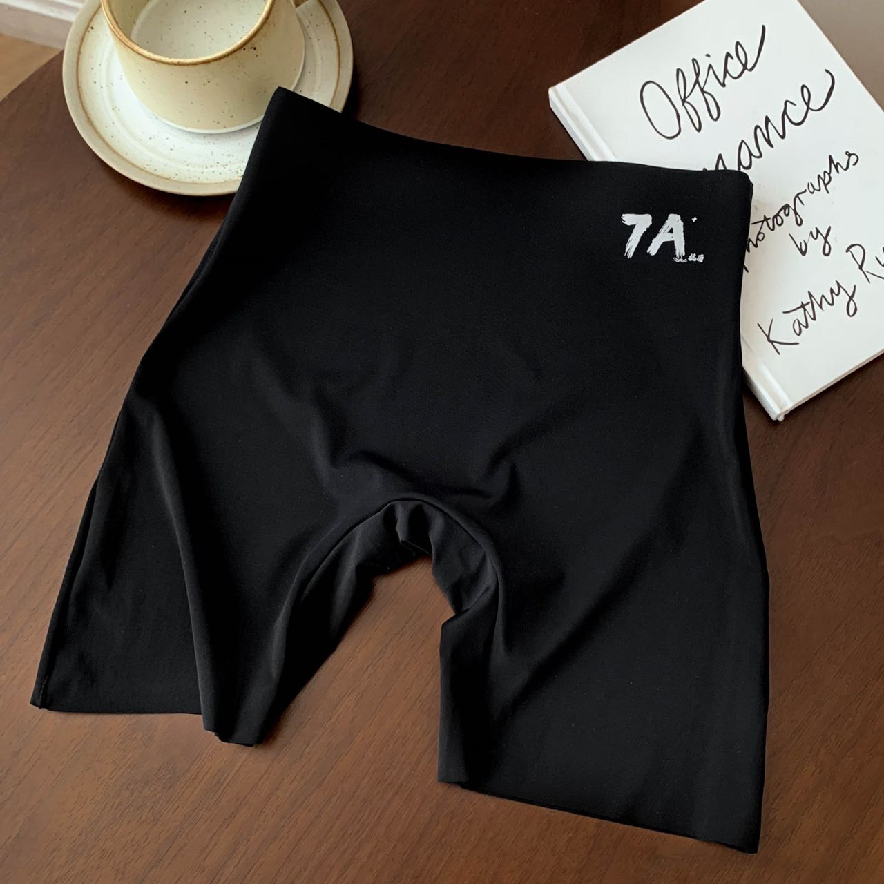 7A Anti-exposure seamless safety pants women's high waist hip lifting leggings #058-3 - Image 3