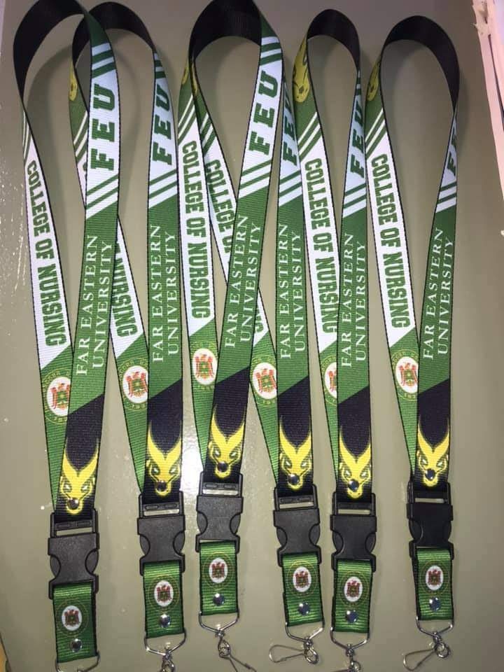 FEU COLLEGE OF NURSING ID LACE LANYARD