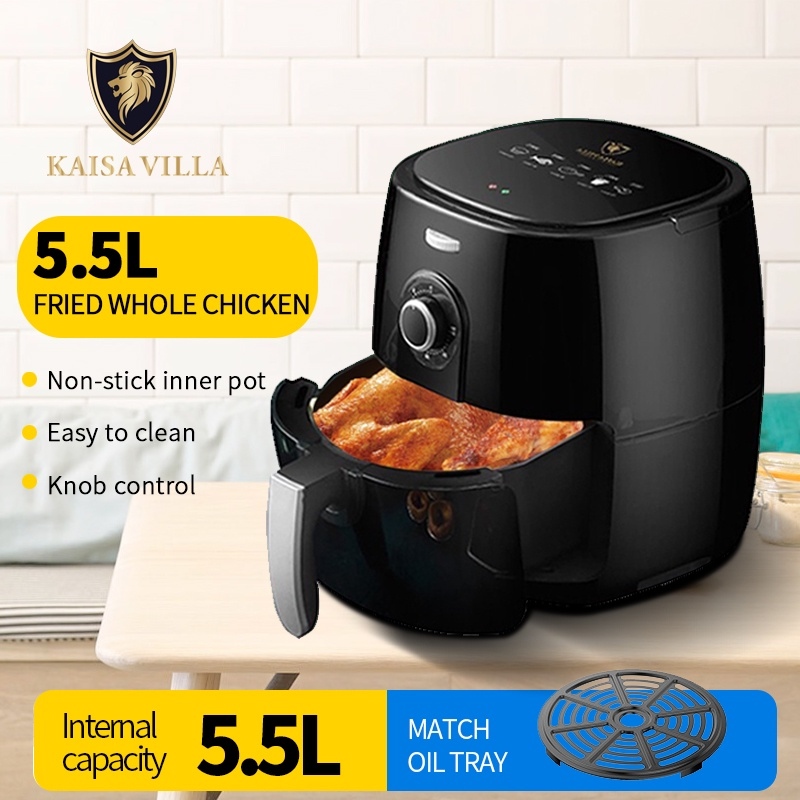 Household 2.5l Air Fryer Multi-function Electric No Oil Mini Air Fryer Oven  Small Baking Cake Pizza Chips Compact Design - Air Fryers - AliExpress