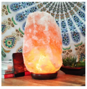 Pure Salt Himalayan Rock Salt Lamp - Natural Glow Night Light