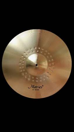 MAVIES 20" Alloy Cymbals Box for Drum Set Players