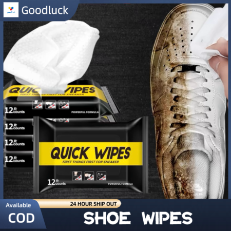 Goodluck Original Sneaker Wipes - Premium Shoe Cleaner