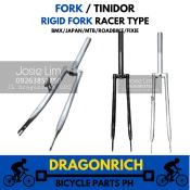 Tinidor Chromolly Steel BMX Fork, Rigid Type