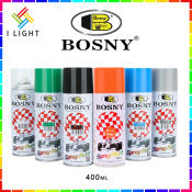 BOSNY Waterproof Acrylic Spray Paint - Fast Delivery (400mL)