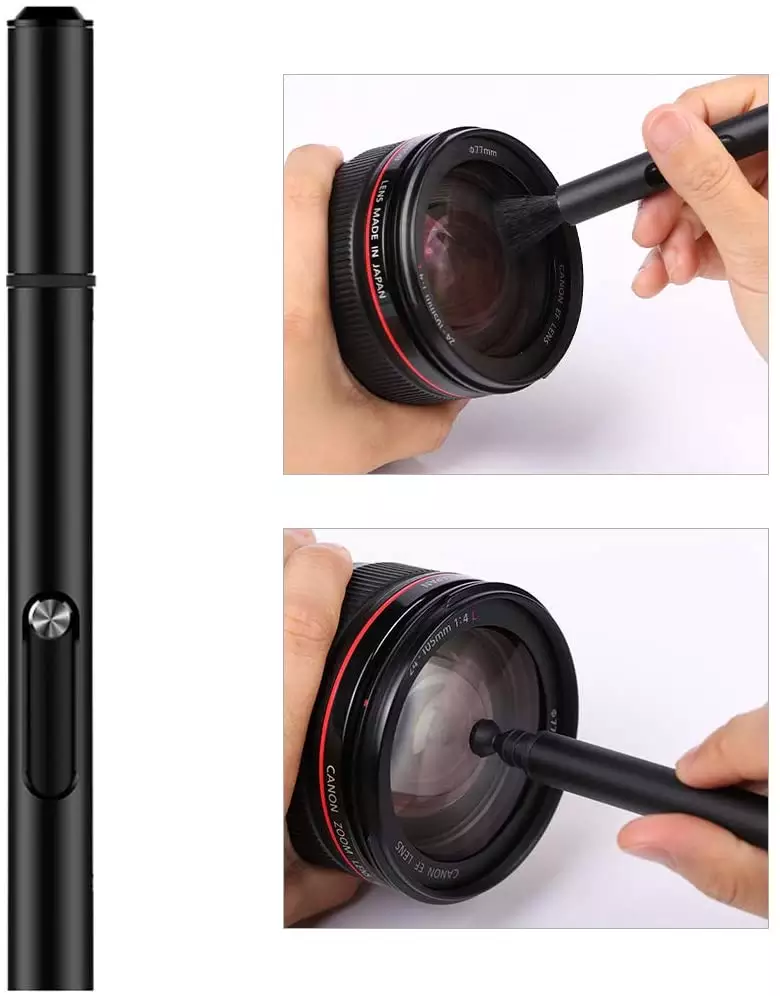 Kit de caméra VSGO A3E nettoyeurs de caméra Warp-up sac Portable
