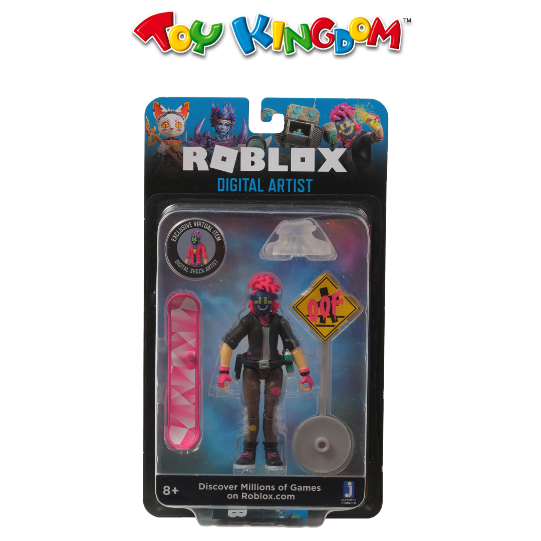 Roblox Imagination Collection Digital Artist Figure Pack Toy Kingdom - futuristic item pack roblox