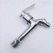 304 Stainless Steel Wall Mounted Kitchen Sink Faucet