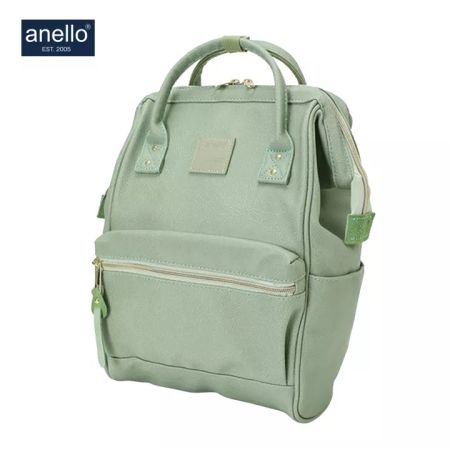 anello RETRO Leather Backpack Regular MINI