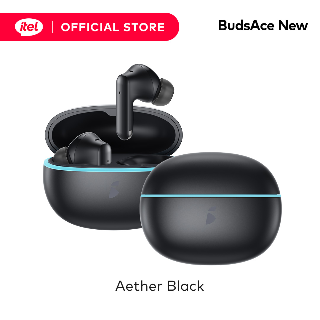 [New] itel BudsAce New Wireless Bluetooth Earphone / 49h Battery Life / 13mm Deep Bass / ENC Call Noise Cancellation / IP54 - Image 2