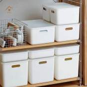 Dxl Pure White Storage Basket for Home & Closet Organizer