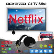TV Stick Chromecast G4 - Wireless Screen Mirror Display