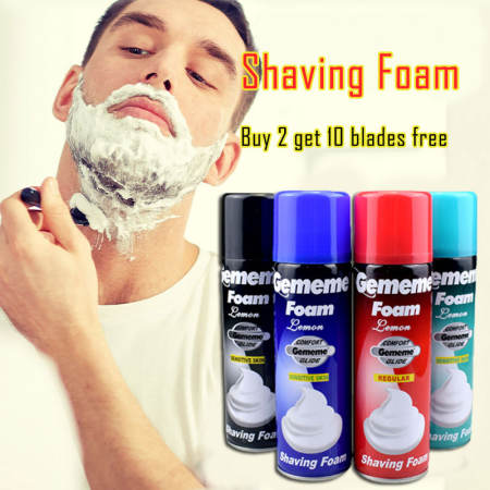 Barbasol Men's Shaving Cream Foam and Aftershave Gel