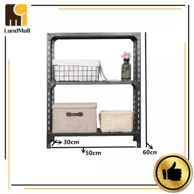 Multi-Purpose 3-Layer/4-Layer/5-Layer Steel Rack - Metal Powder Coated Shelf Can Be Layered at Will（60*30*100/120cm/ 50*30*60cm/70*30*150cm）Accept Pre-order Wholesale Orders (1)