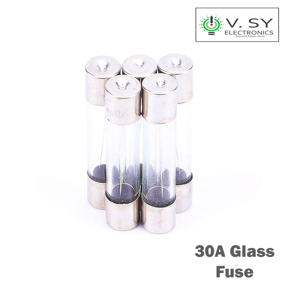 100pcs Glass Tube Fuse 5mm x 20mm 3.15A T3.15A 250V