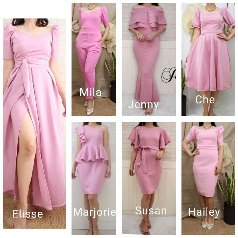 Shop Baby Pink Formal Dress Women with great discounts and prices online -  Jan 2024