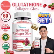 NATURE GLOW Glutathione Collagen Gummies - Skin Whitening Supplement