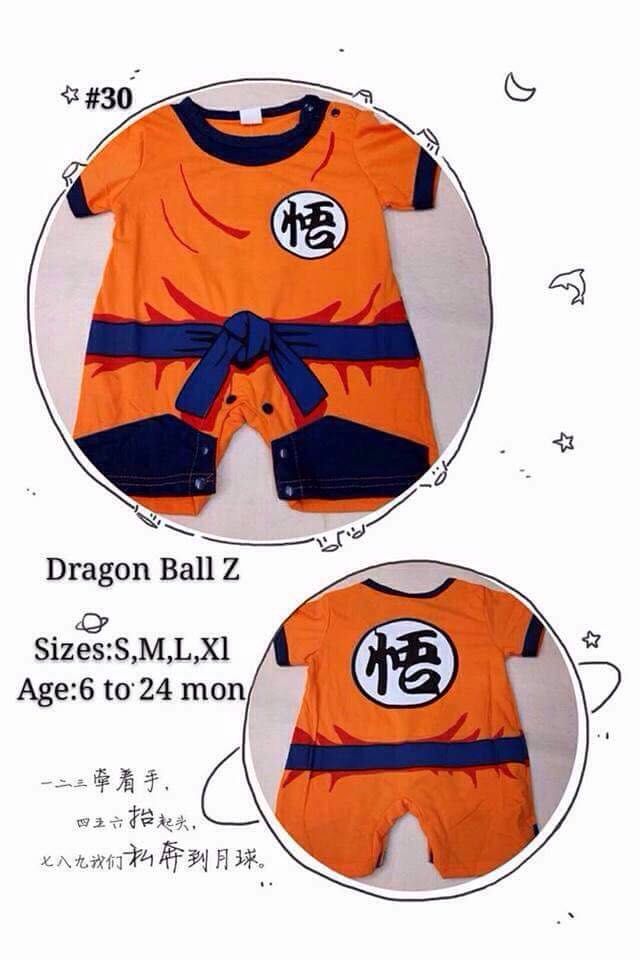 Dragon Ball Z(Goku) Overall Costume For Baby | Lazada Ph
