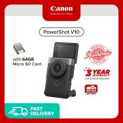 Canon PowerShot V10: Compact Vlogging Camera with 3.0x Zoom