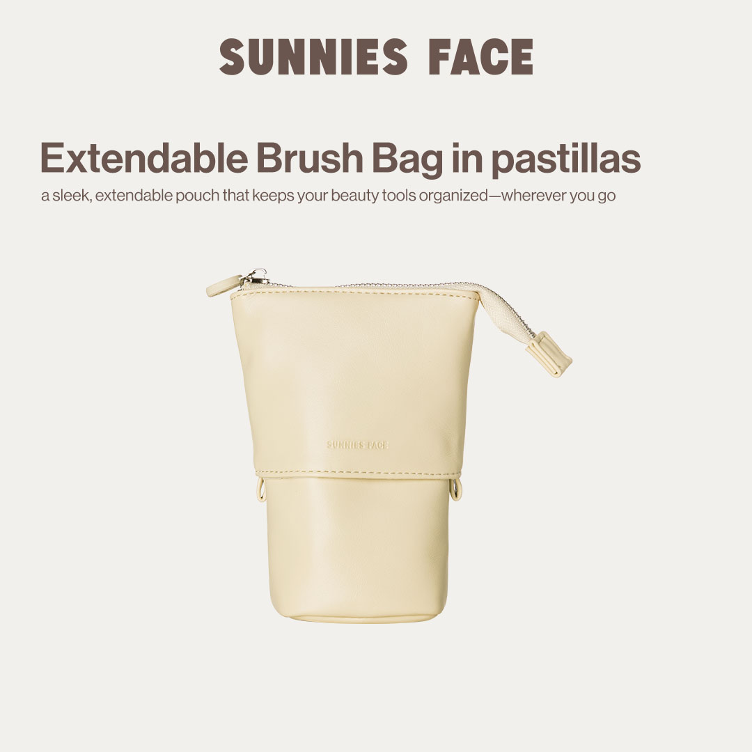 Discount on Sunnies Face  shoes - SKU: Sunnies Face Extendable Brush Bag [Convertible Pouch] (Pastillas)