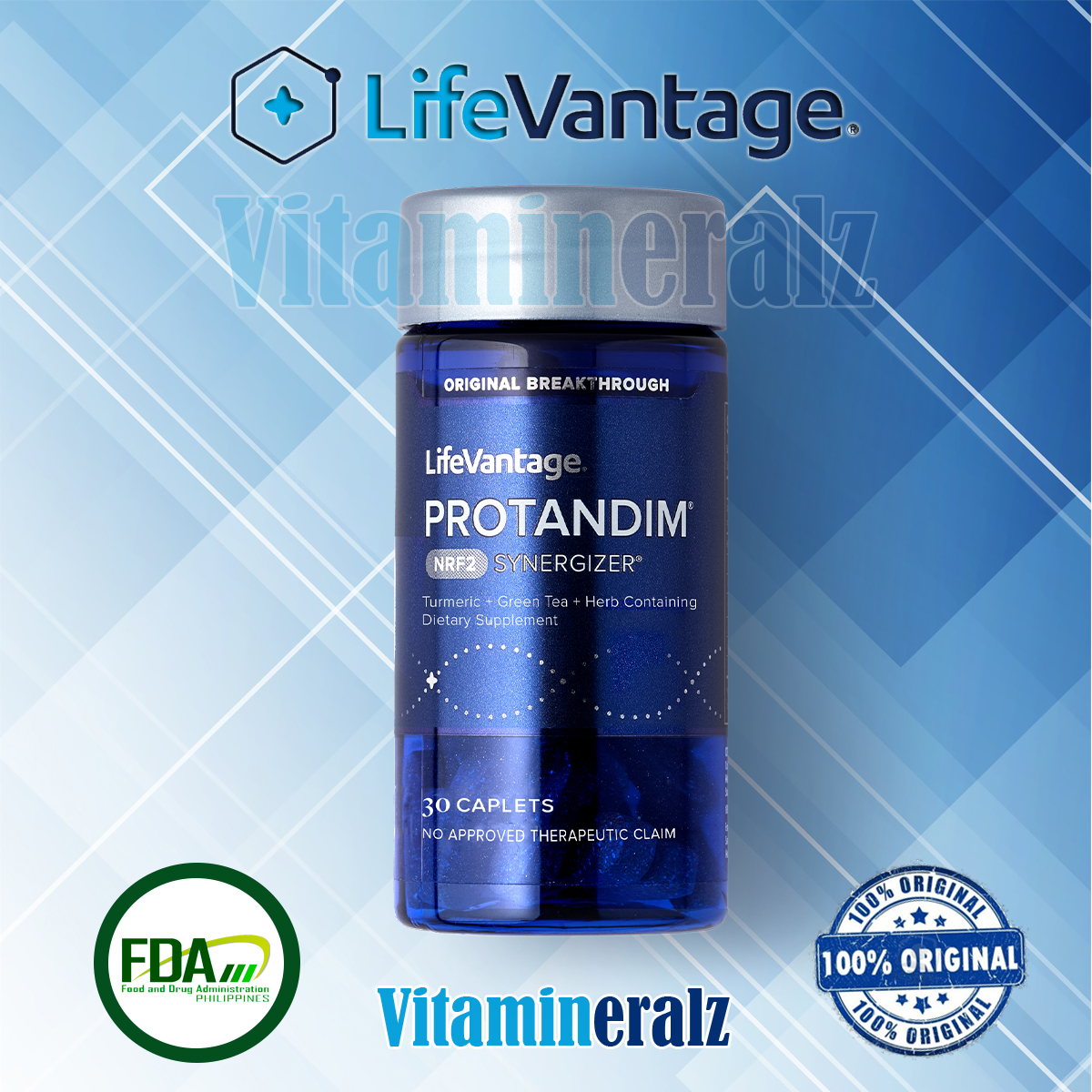 Original Lifevantage Protandim NRF2 Synergizer 30 caps | Lazada 