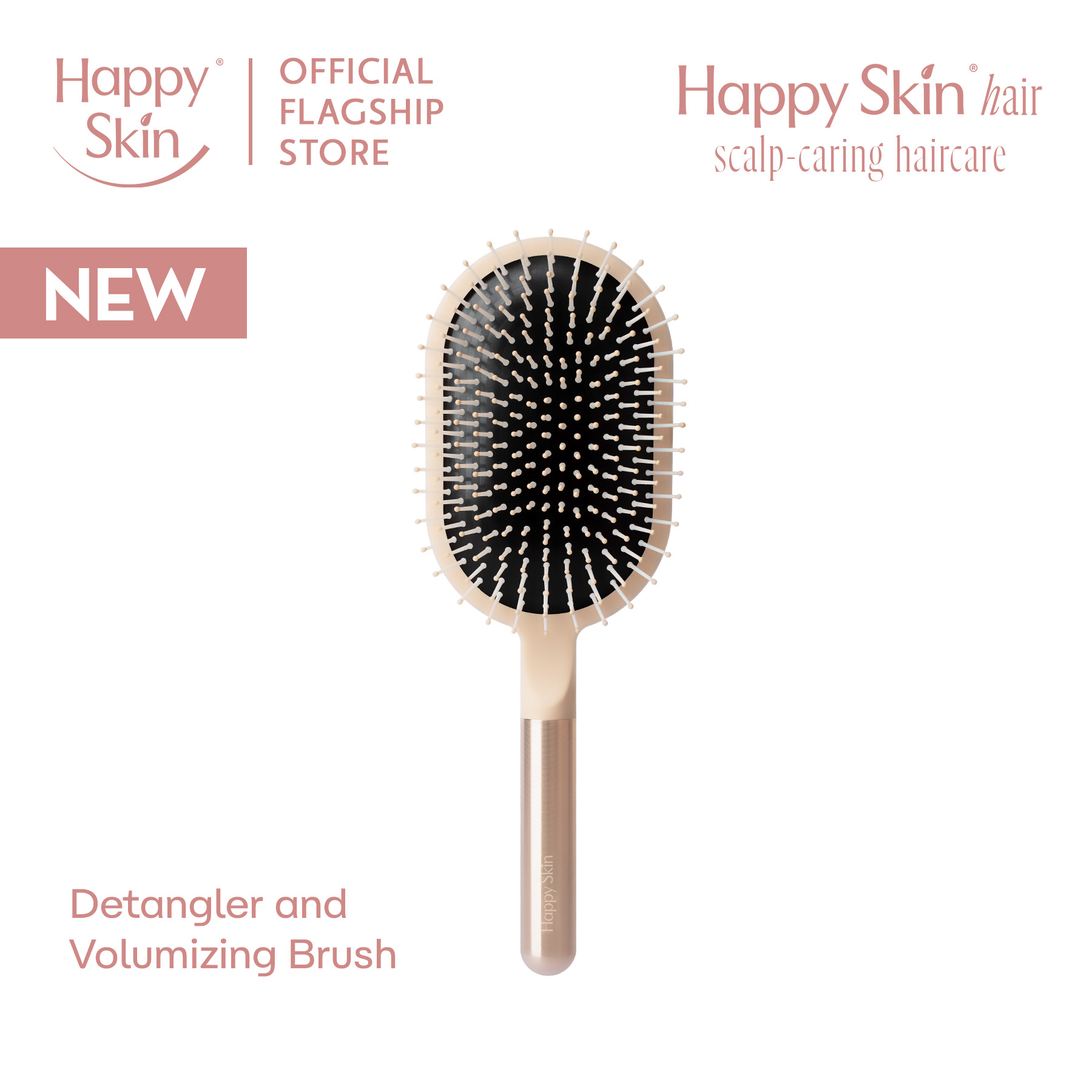 Discount on Happy Skin  shoes - SKU: Happy Skin Hair Detangler and Volumizing Brush