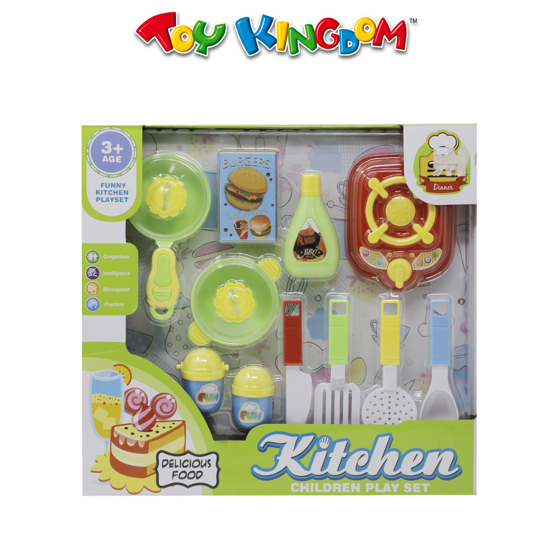 Children Cooking Kitchen Dinner Playset Impressive Toys  KONGSUNI Restaurant